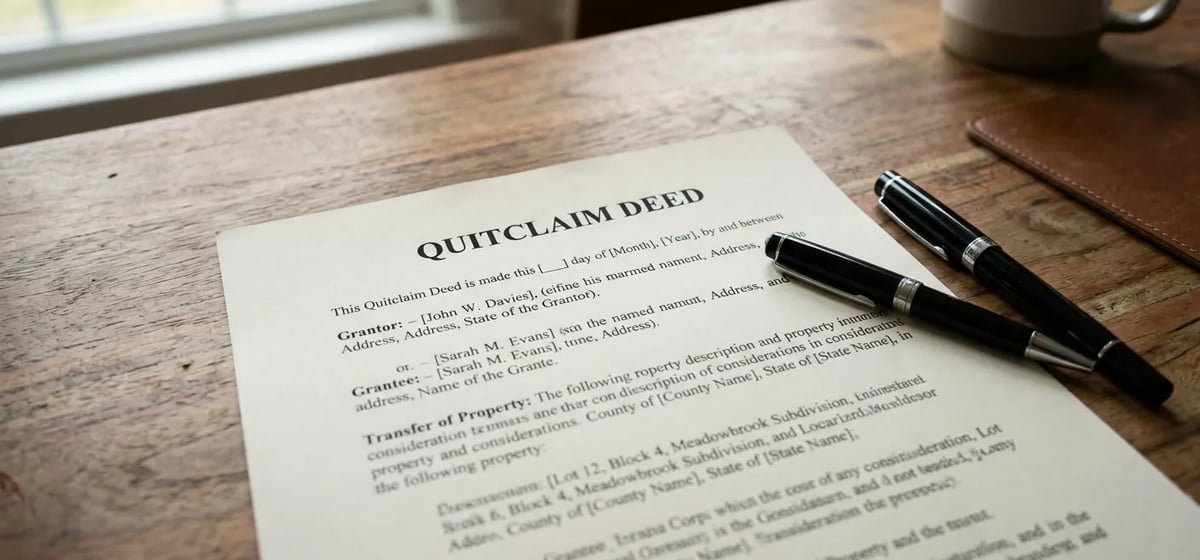 Quitclaim Deed